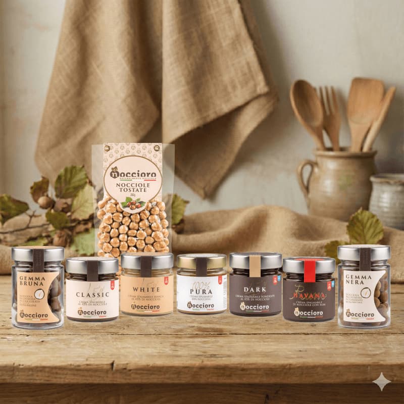 Noccioro Tasting Box - L'Esperienza Completa (8 Pezzi)